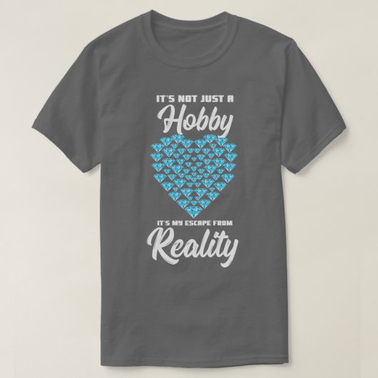 T-shirt Ce N'Est Pas Seulement Un Hobby, C'Est Mon Échappe (Design devant)