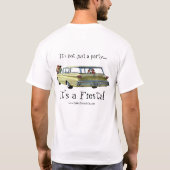 T-shirt Ce n'est pas simplement une partie… que c'est une (Dos)