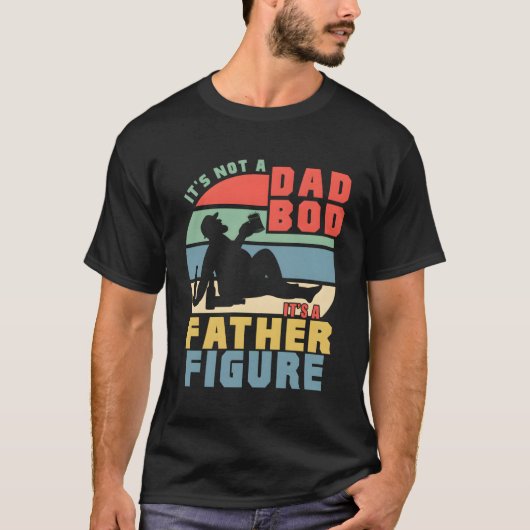 T-shirt Ce N'Est Pas Un Bod Papa C'Est Une Figure De Père (Devant)
