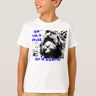 T-shirt Ce n'est pas un chien, il est un hybride !