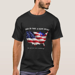 T-shirt Ce n'est pas un espace sûr