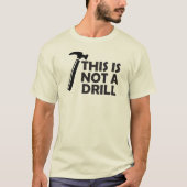 T-shirt Ce n'est pas un exercice (Devant)