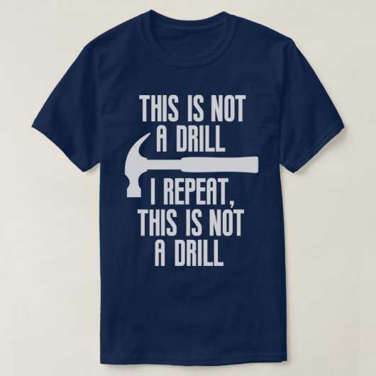 T-shirt Ce N'Est Pas Un Exercice Drôle Papa Joke Maintenan (Design devant)