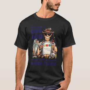 T-shirt Ce n'est pas un papa Bod C'est un père Figure
