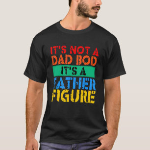 T-shirt Ce n'est pas un papa Bod C'est un père Figure 3