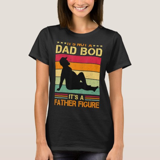 T-shirt Ce n'est pas un papa Bod C'est un père Figure 5 (Devant)