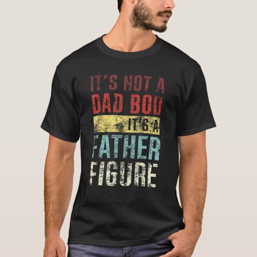 T-shirt Ce n'est pas un papa Bod C'est un père Figure D du (Devant)