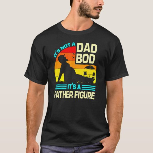 T-shirt Ce n'est pas un papa Bod C'est un père Figure D du (Devant)