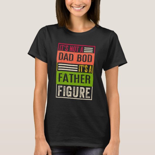 T-shirt Ce n'est pas un papa Bod C'est un père Figure D du (Devant)