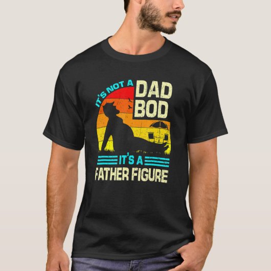 T-shirt Ce n'est pas un papa Bod C'est un père Figure D du (Devant)