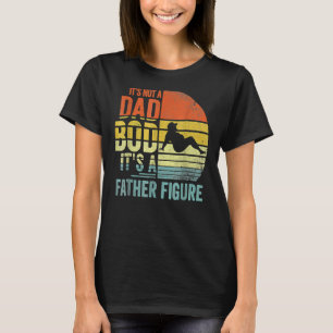 T-shirt Ce n'est pas un papa Bod C'est un père Figure Fath