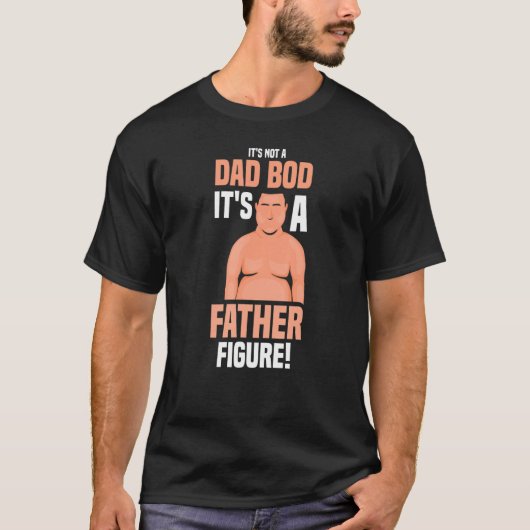 T-shirt Ce n'est pas un papa Bod C'est un père Figure Papa (Devant)