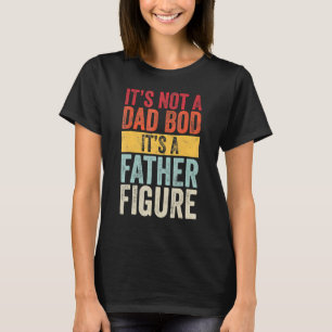 T-shirt Ce n'est pas un papa Bod C'est un père Figure Rétr