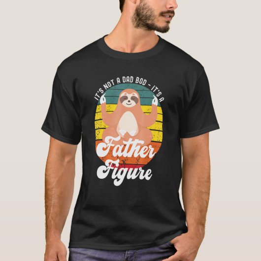 T-shirt Ce N'Est Pas Un Père A Bod C'Est Un Père Figure Sl (Devant)