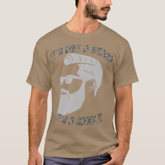 T-shirt Ce N'Est Pas Une Barbe C'Est Une Selle Comique Des