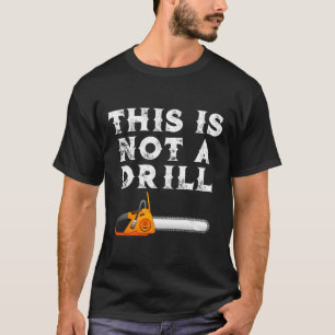 T-shirt Ce N'Est Pas Une Chaîne Drôle D'Exercice