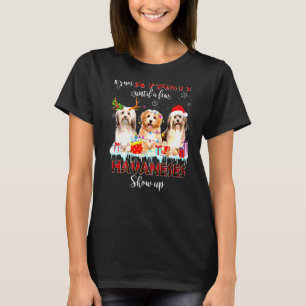 T-shirt Ce n'est pas une fête jusqu'à quelques Havaneses P