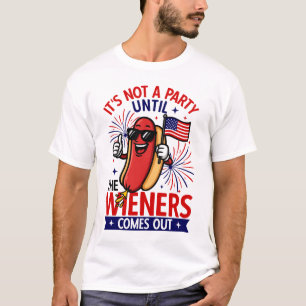 T-shirt Ce n'est pas une fête tant que l'édulcorant ne sor