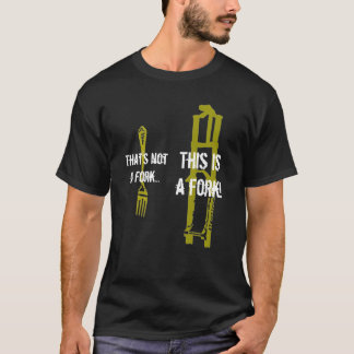 T-shirt Ce n'est pas une fourchette.