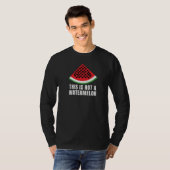 T-shirt Ce n'est pas une pastèque - Palestinien keffiyeh (Devant entier)
