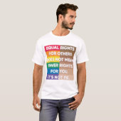 T-shirt Ce n'est pas une tarte ! (Devant entier)