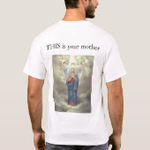 T-shirt Ce n'est pas votre mère (Dos)