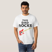 T-shirt Ce Papa Rocks (Devant entier)