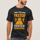 T-shirt Ce Pasteur A Une Awesome Application Pastor Congré (Devant)