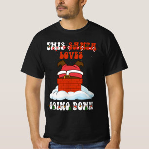 T-shirt Ce Père Noël Aime Chimney Chimney Drôle Christma
