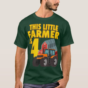 T-shirt Ce Petit Agriculteur Est Un Tracteur Agricole De 4