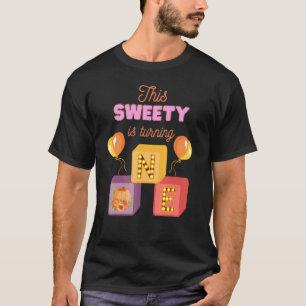 T-shirt Ce petit bonbon devient un automne 1er Bir