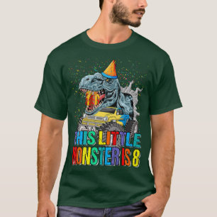 T-shirt Ce Petit Camion Monster Est 8 Ans