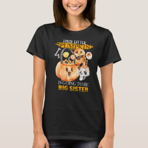 T-shirt Ce Petit Citrouille Va Être Grande Soeur Hal