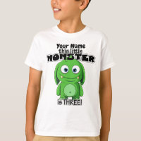 Ce petit monstre est trois