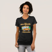 T-shirt Ce Pilote De Bus Est Super (Devant entier)