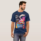 T-shirt Ce pourrait être du vin... Mais c’est probablement (Devant entier)