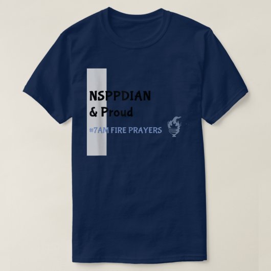 T-shirt Ce Que Dieu Ne Peut Faire N'Existe Pas Prière Nspp (Design devant)