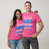 T-shirt Ce que Dieu ne peut pas faire n'existe pas Nsppd (Unisexe)