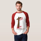 T-shirt Ce que Jesus a fait par toi (Devant entier)