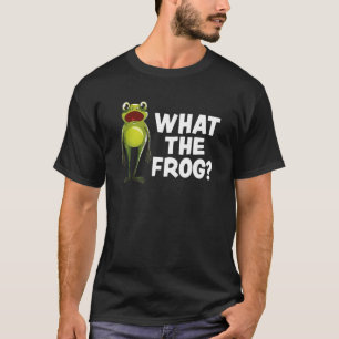 T-shirt Ce que la grenouille dit grenouille Amphibie greno