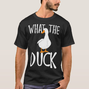 T-shirt Ce que le canard à canard chatouille 