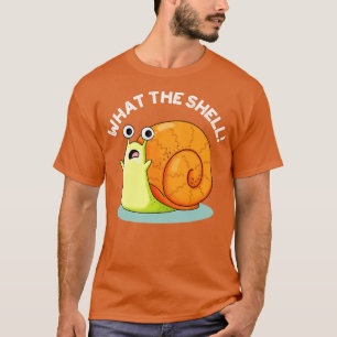 T-shirt Ce que le Shell mange Snail Pun
