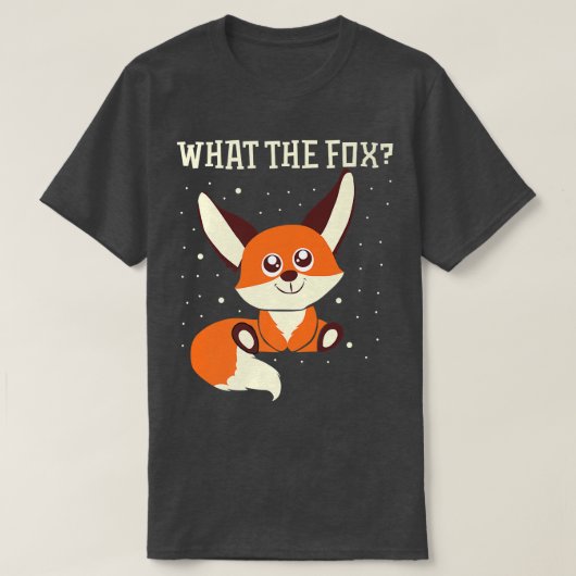 T-shirt Ce que les Fo disent drôle Foes Fennec Foes Animal (Design devant)