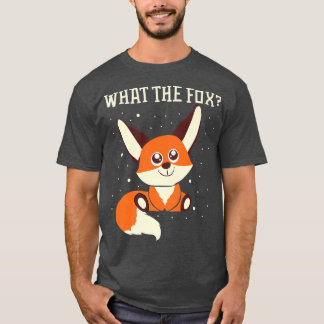 T-shirt Ce que les Fo disent drôle Foes Fennec Foes Animal