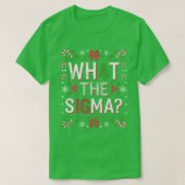 T-shirt Ce que Sigma Funny Santa Clause Gen Alpha X-Mas (Design devant)