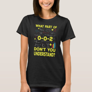 T-shirt Ce que vous ne comprenez pas le score dans le Pick