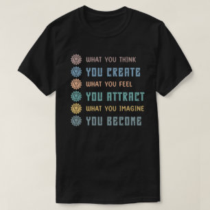 T-shirt Ce que vous pensez, vous créez
