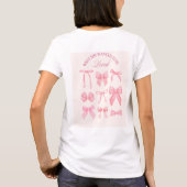 T-shirt Ce qu'elle veut (Dos)