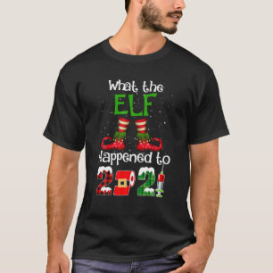 T-shirt Ce Qu'Est Arrivé L'Elfe À Noël 2021 Famille