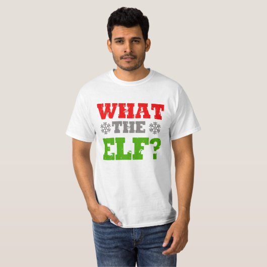 T-SHIRT CE QUI ELF - .PNG (Devant entier)